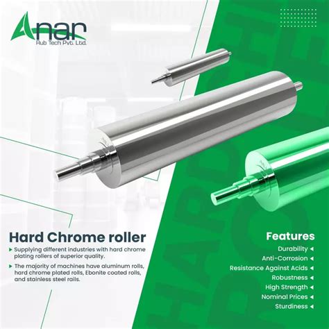 Precision Hard Chrome Plating Rollers For Industrial Use - Anar Rub ...