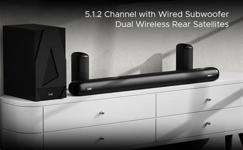 boAt Aavante Bar 5500DA 500W Bluetooth Soundbar w/Dolby Atmos ...