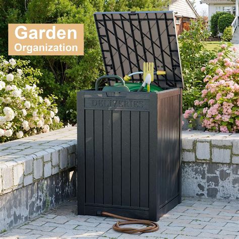 PatioZen Package Delivery Box 55 Gallon with Lockable India | Ubuy
