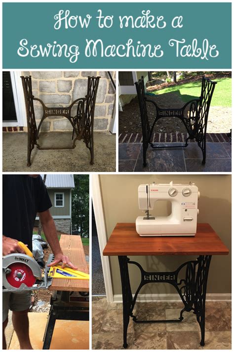 Image result for How to Build a Sewing Machine Table