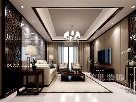 3室2卫2厅120平米新中式风格 - 新中式 - 成都凯德源装饰工程有限公司