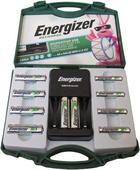Amazon.com: Energizer Recharge, 6 AA and 4 AA Rechargeable Batteries ...