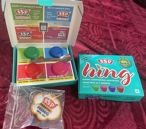 4 Popular SSP HING (ASAFOETIDA) Varieties in Value Pack - this offer ...