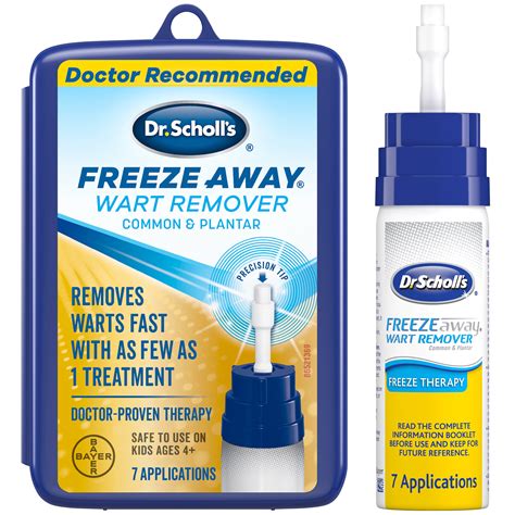 Dr. Scholl's Freeze Away Wart Remover, 7 Treatments - Walmart.com ...