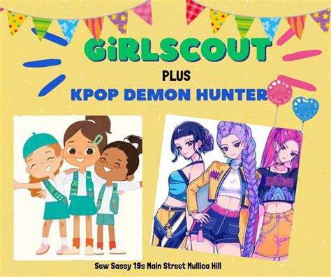 Girls-Scout + K-POP Demon Hunters ~ Private Kids Sewing Event , 19S ...
