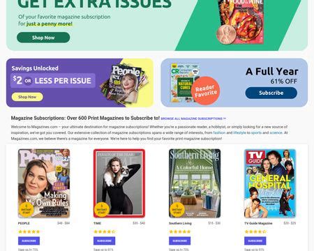 Image result for Magazines.com Reviews