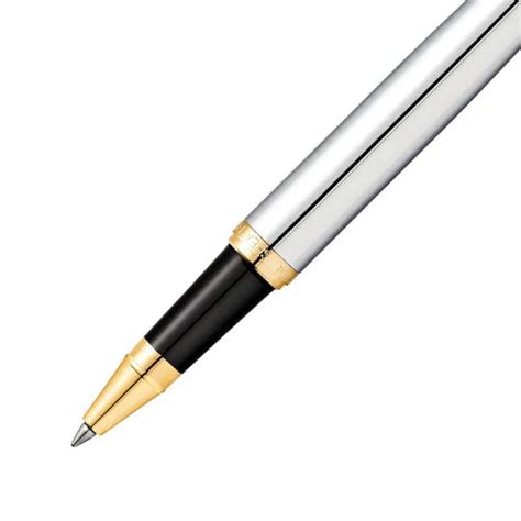Sheaffer 9422 Rollerball Pen – Chrome & Gold Trim – Bbag | India’s Best ...
