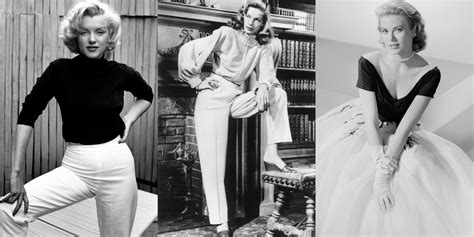 Fashion Formulas Inspired by Old Hollywood Icons - Old Hollywood Fashion