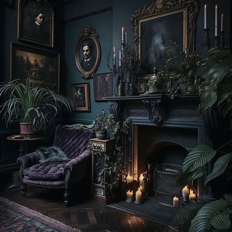 Gothic Interior Design Living Room