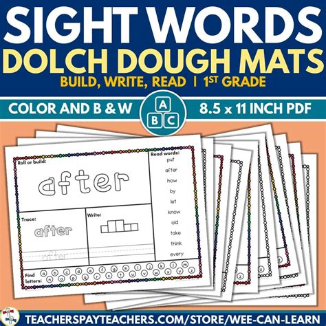 Dolch sight words 1st grade - tbbool