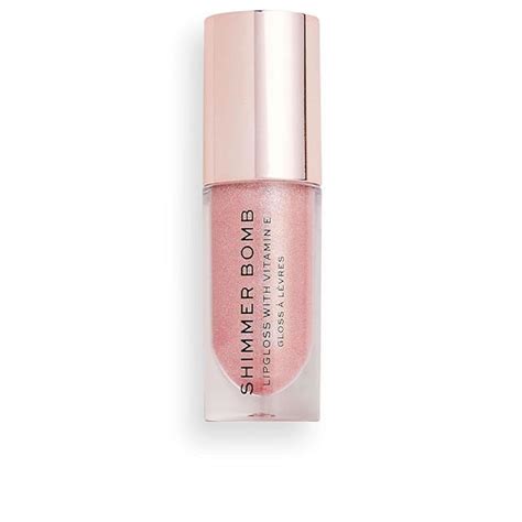 Buy Revolution Shimmer Bomb Gloss- Glimmer Nude | Vitamin E Hydration ...