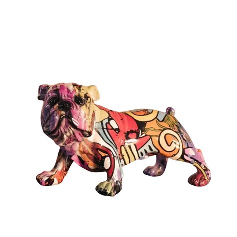 uniHOOF Multicolor Dog Figurine Showpiece for Home Decor | Home Decor ...