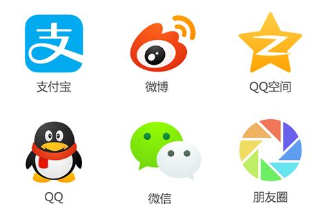 微信朋友圈和qq腾讯PNG图片素材下载_腾讯PNG_熊猫办公
