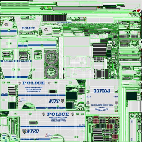 NYPD Mobile Command Center Rigged for Maya 3D | 3D Molier International