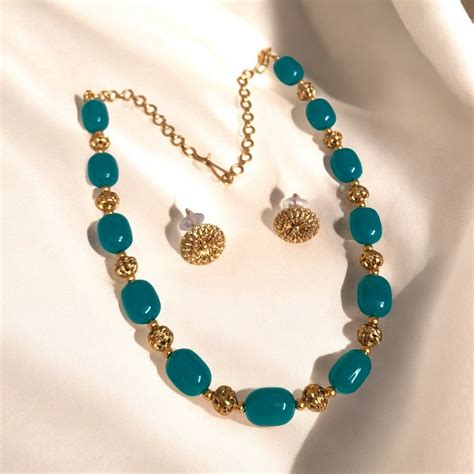 Beads Bloom Necklace – Purezza Jewells