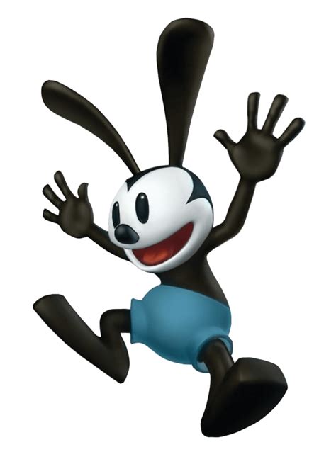 Oswald the Lucky Rabbit Jumping transparent PNG - StickPNG