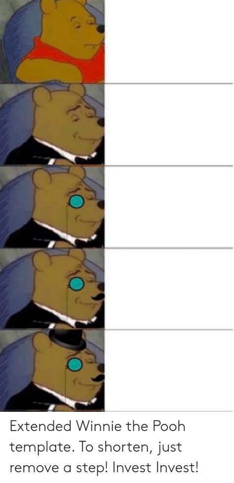 Pooh Bear Meme Template - 54+ Koleksi Gambar