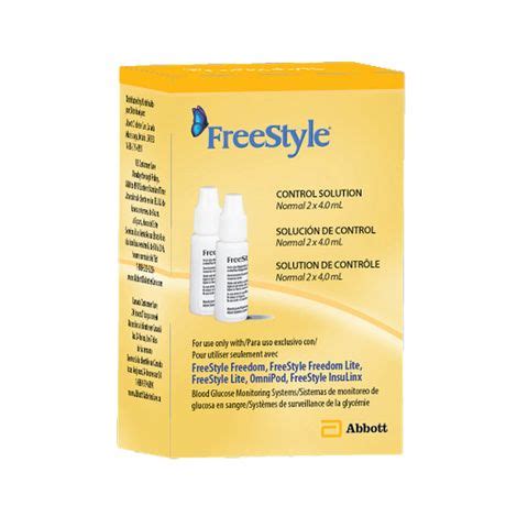 Image result for Abbott FreeStyle Control Solution