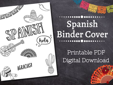 Spanish Binder Cover