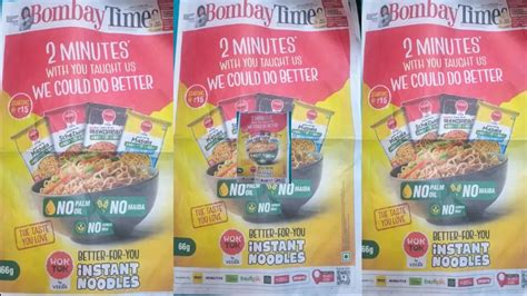 Veeba's Wok Tok Takes a Playful Jab at Maggi in Bold New Print Campaign