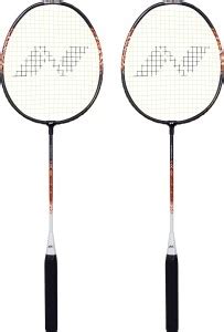 NIVIA SOLAR 5600 Black, Orange Strung Badminton Racquet - Buy NIVIA ...