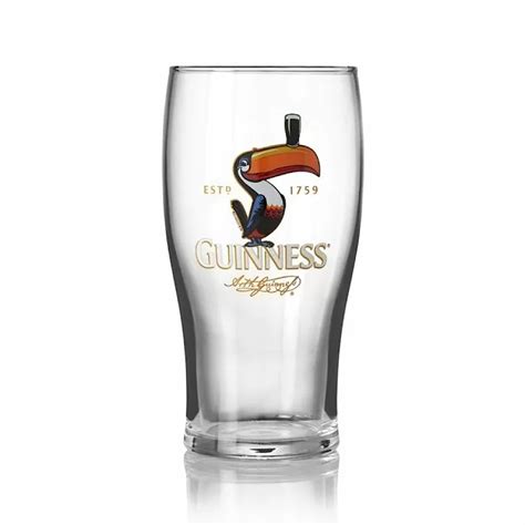 Guinness Toucan Beer Glass - Pint/20oz - GarageBar