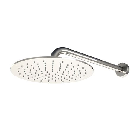 Nickel Single Flow Regular Shower (8-10 inches) – Decure.in