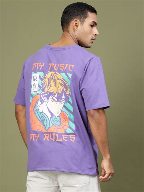 Rule the Music Anime Oversized T-shirt – rigoindia