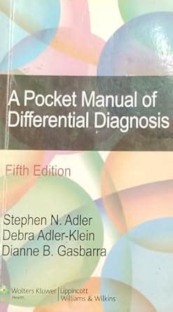 Buy A Pocket Manual of Differential Diagnosis Book Online at Low Prices ...