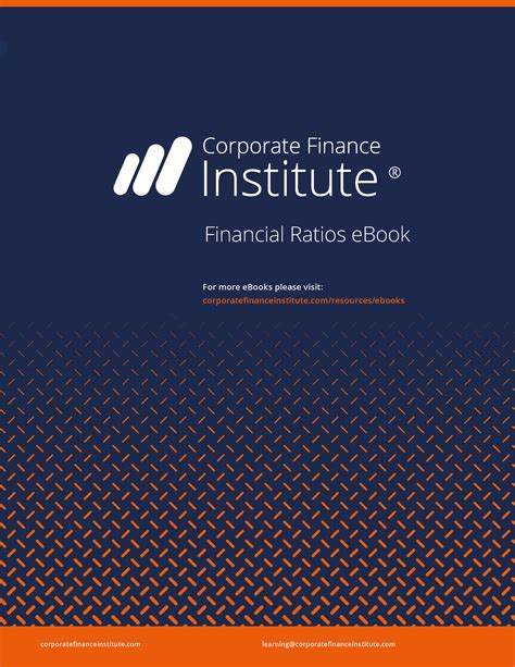Financial Ratios e Book - corporatefinanceinstitute 1 The Corporate ...