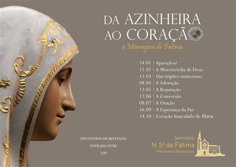 Reflexão sobre a Mensagem de Fátima na comunidade Passionista de ...