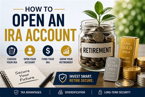 How to Open an IRA Account | Gold & Silver IRA Guide