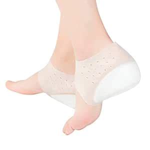 Healifty Height Increase Soles Heels Sleeve Gel Heel Height Invisible ...