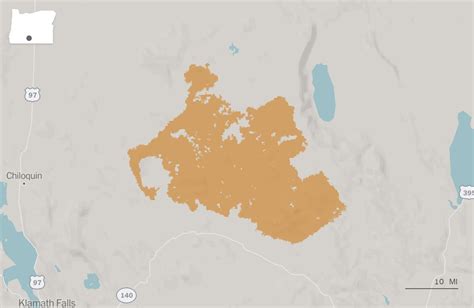 Image result for Bootleg Fire Interactive Map