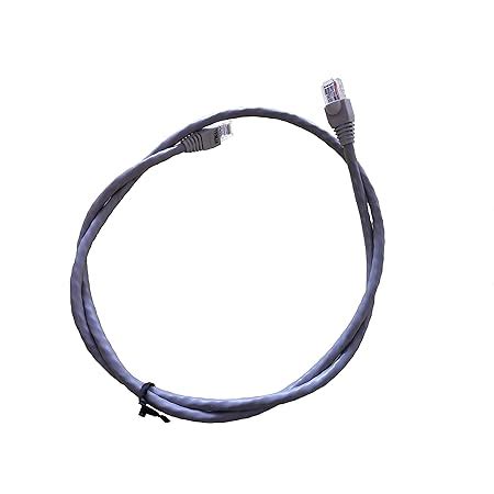 TEMJA Ethernet Cable CAT6 Cable Compatible with JIO Fiber Box (1 Meter ...