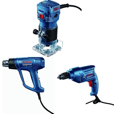 Bosch GKF 550 Electric Hand/Palm Router, 550W, 33,000 rpm, 6 (1/4") mm ...