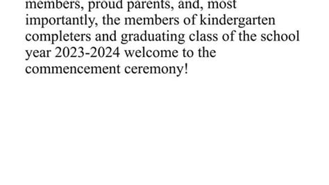 Image result for Graduation Ceremony Script