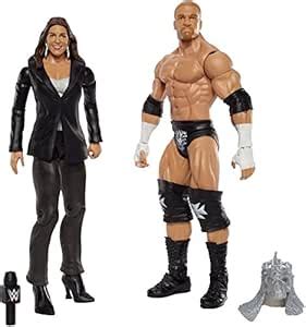 Buy WWE Triple H and Stephanie Mcmahon Figure (2 Pack) Online at Low ...