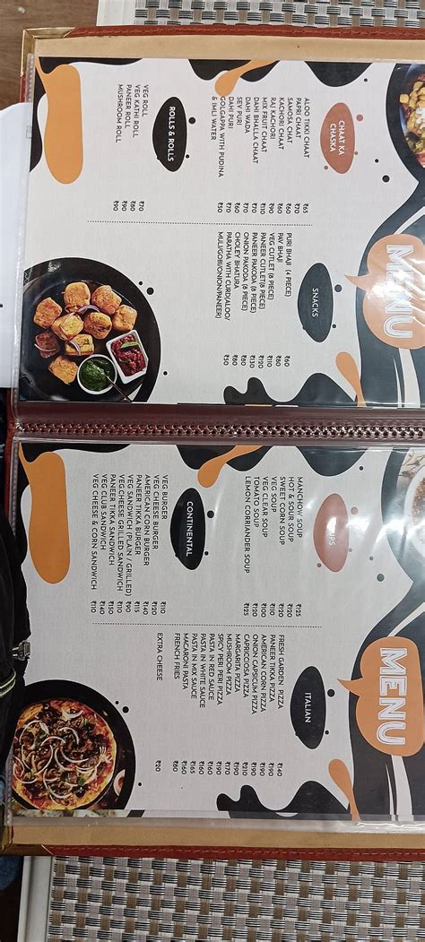 Menu at Vrindavan Foods, Ranchi