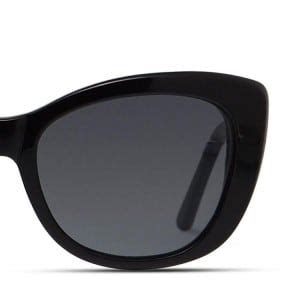 Muse Aubrey Shiny Black Prescription Sunglasses