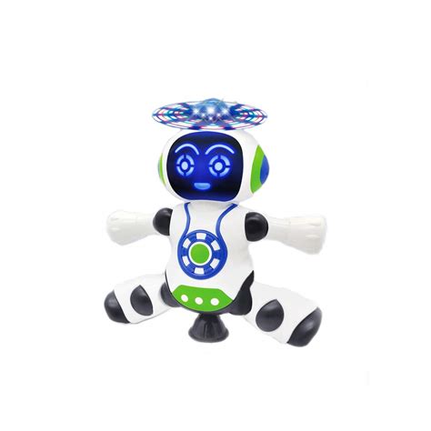 Buy Gooyo Space Super Robot - Bump and Go 360 Rotating Robot Dance ...