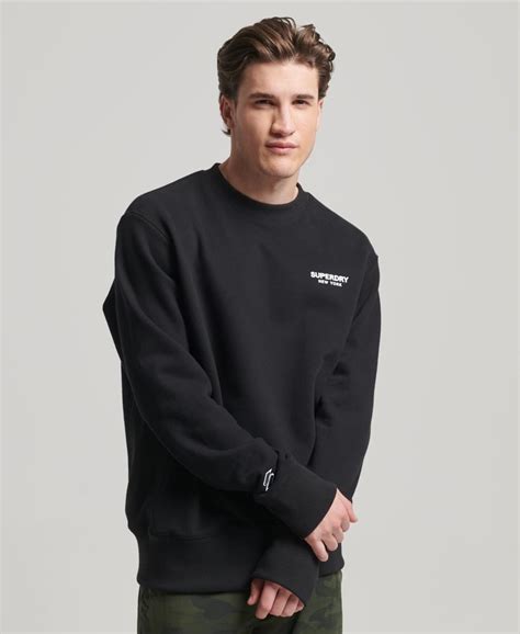 LUXURY SPORT LOOSE FIT CREW SWEATSHIRT