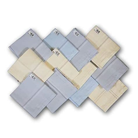 Buy KSC Shop Marshal Premium Cotton Handkerchiefs For Men, 100% Pure ...