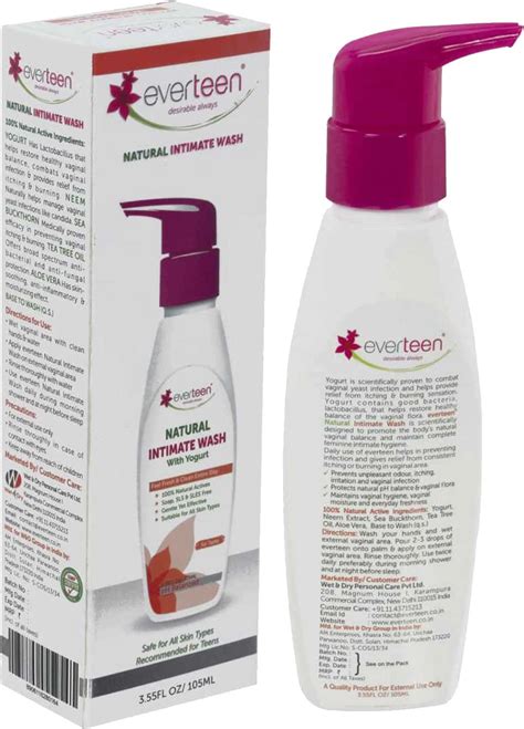 Buy EVERTEEN YOGURT NATURAL INTIMATE WASH FOR FEMININE INTIMATE HYGIENE ...
