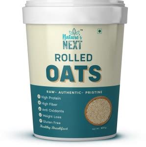 Nature's Next Rolled Oats - Raw - Authentic - Pristine - High Protein ...