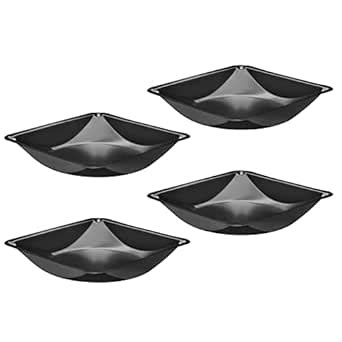 PATIKIL Square Weigh Boats, 4 Pack Plastic Large Scale Trays Powder ...
