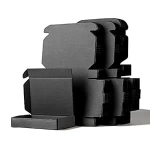 HAOWUJIN Shipping Boxes for Small Business Mailing Boxes,13x9x2 Black ...