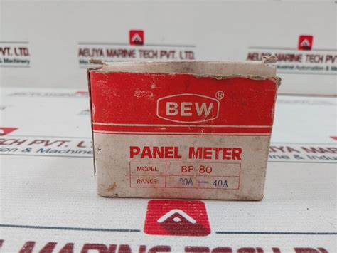 Bew Bp-80 Panel Meter – Aeliya Marine Tech