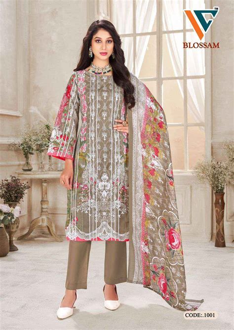 Vandana‎ Blossom Vol 1 Cotton Dress Material Surat Textile Bazaar