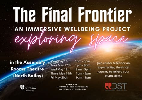 News The Final Frontier - Durham University